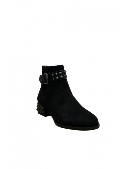 stivaletti guess DONNA BLACK - FL8AE2ESU10 vista laterale