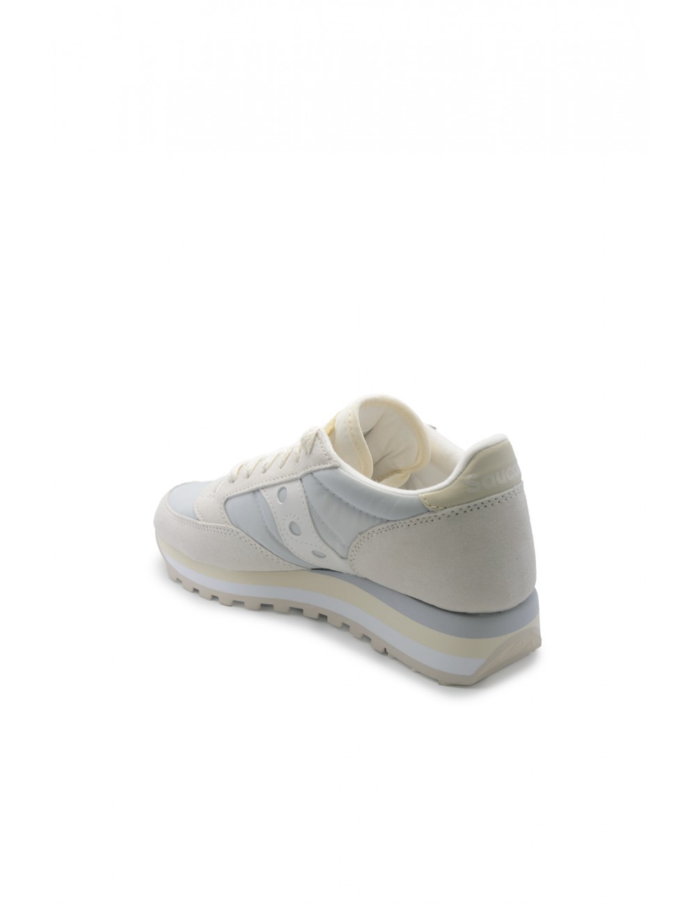 scarpe saucony DONNA GRIGIO CHIARO CLOUD/ALMOND - JAZZ TRIPLE - S60530-64 vista posteriore