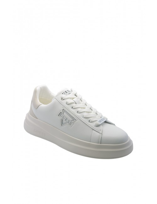 scarpe guess UOMO WHITE - FMFBANLEL12 vista frontale