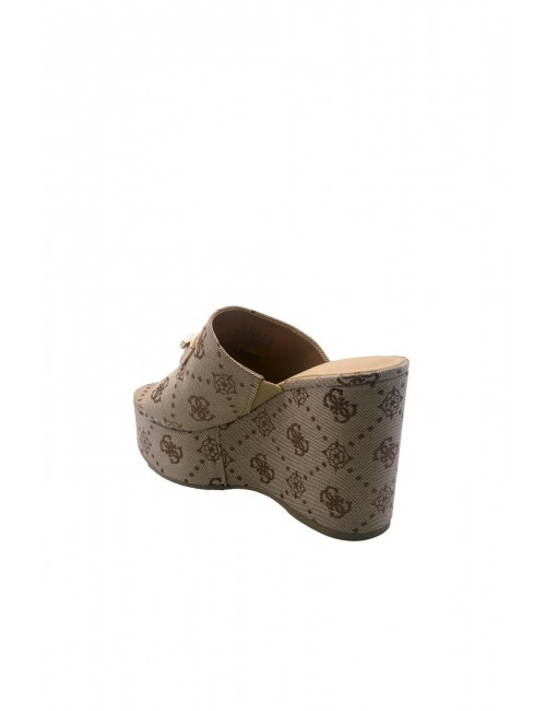 sandali guess DONNA BEIGE MILK - FLJEVZFAL04 vista posteriore