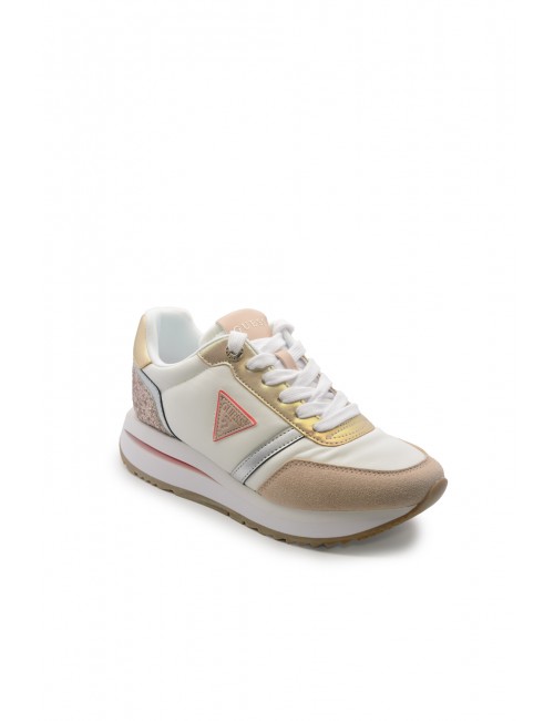 scarpe guess DONNA BIANCHE MULTI - FLPEAGFAB12 vista frontale