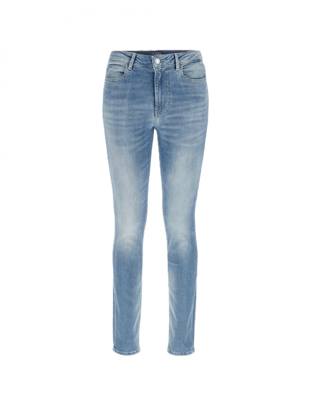 jeans guess DONNA BLU CHIARO CLH1 - W2YA46D4Q01 vista frontale 2