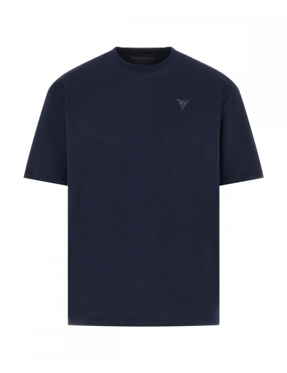 t-shirt guess UOMO BLU A73L - F6GI11K8HM4 vista frontale 2