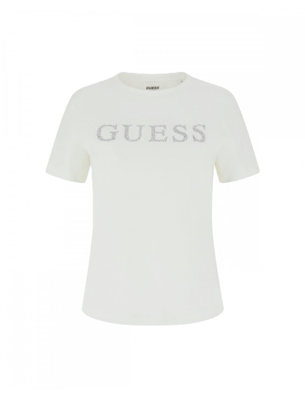 t-shirt guess DONNA BIANCA G027 - V6RI20J1314 vista frontale 2