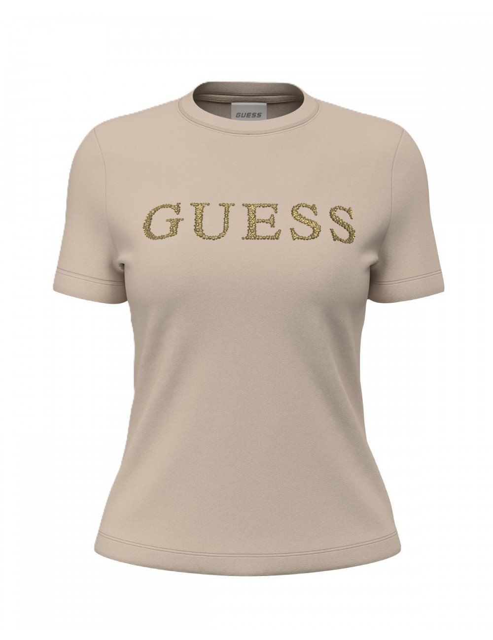 t-shirt guess DONNA BEIGE G1BW - V6RI20J1314 vista frontale