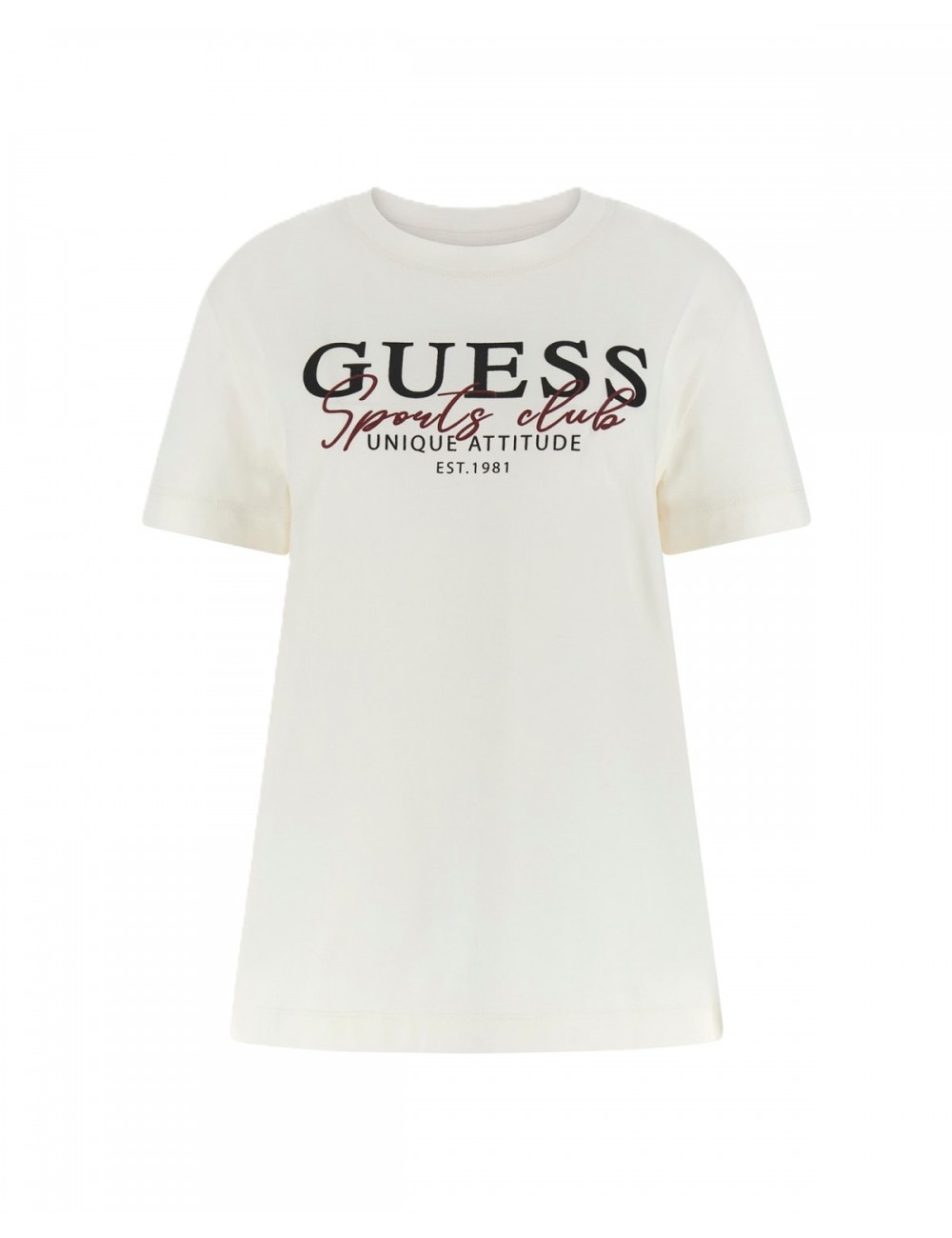 t-shirt guess DONNA BIANCA G1O6 - V6RI05I3Z14 vista frontale 2