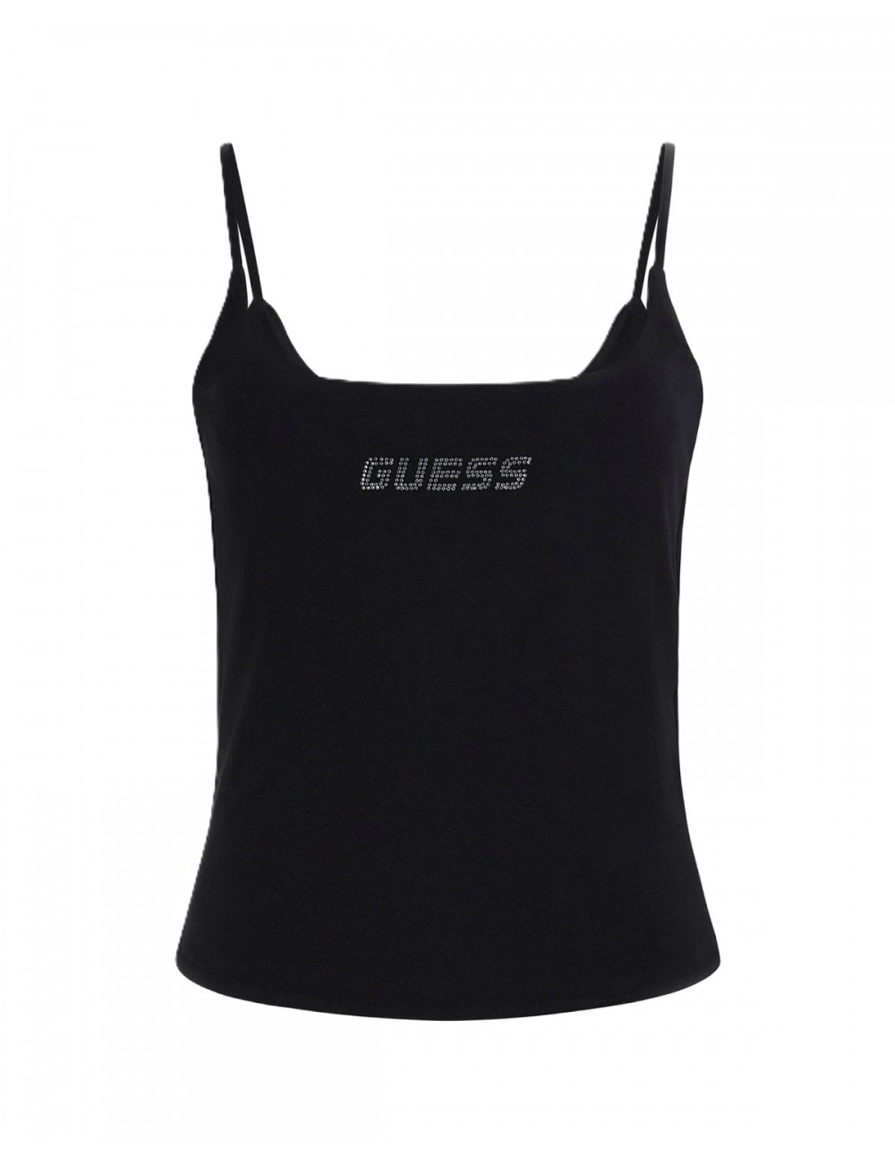 top guess DONNA NERO JBLK - V5GP22J1314 vista frontale 2