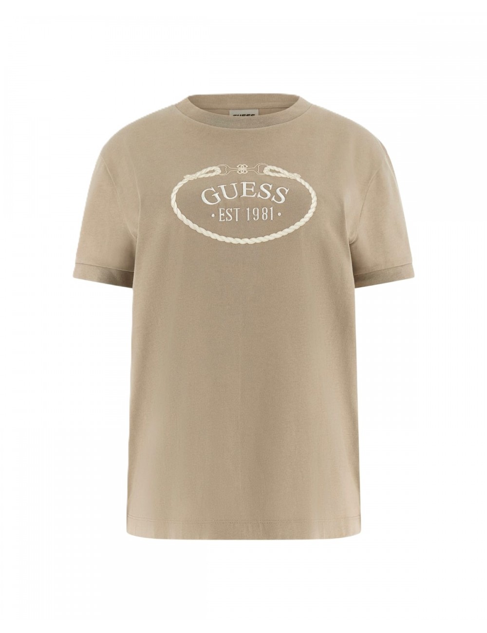 t-shirt guess DONNA FANGO G1O3 - V6RI04K8FQ4 vista frontale 2