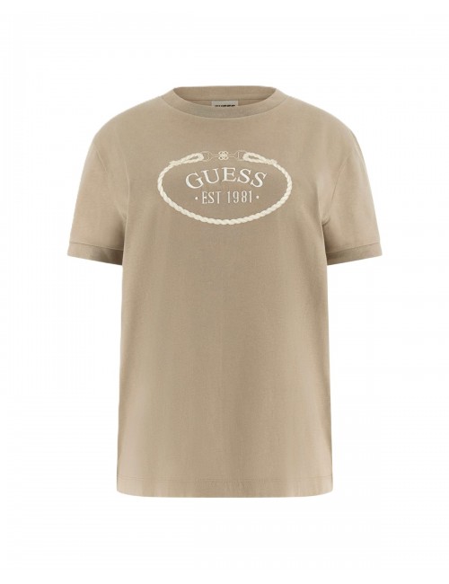 t-shirt guess DONNA FANGO G1O3 - V6RI04K8FQ4 vista frontale 2