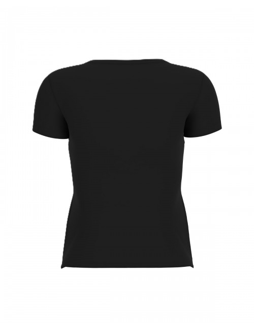 t-shirt guess DONNA NERA JBLK - E5GI08J1314 vista posteriore