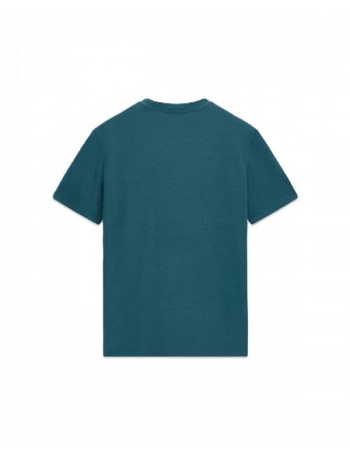 t-shirt guess UOMO VERDE PETROLIO A745 - Z2YI12JR06K vista posteriore 2