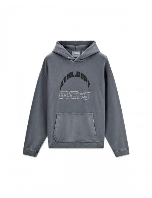 felpa guess UOMO GRIGIA A90L - Z6RQ10KD371 vista frontale 2