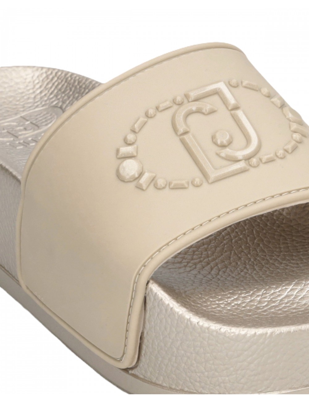 ciabatte liu jo DONNA LIGHT GOLD 04178 - BA6077EX028 vista dettaglio