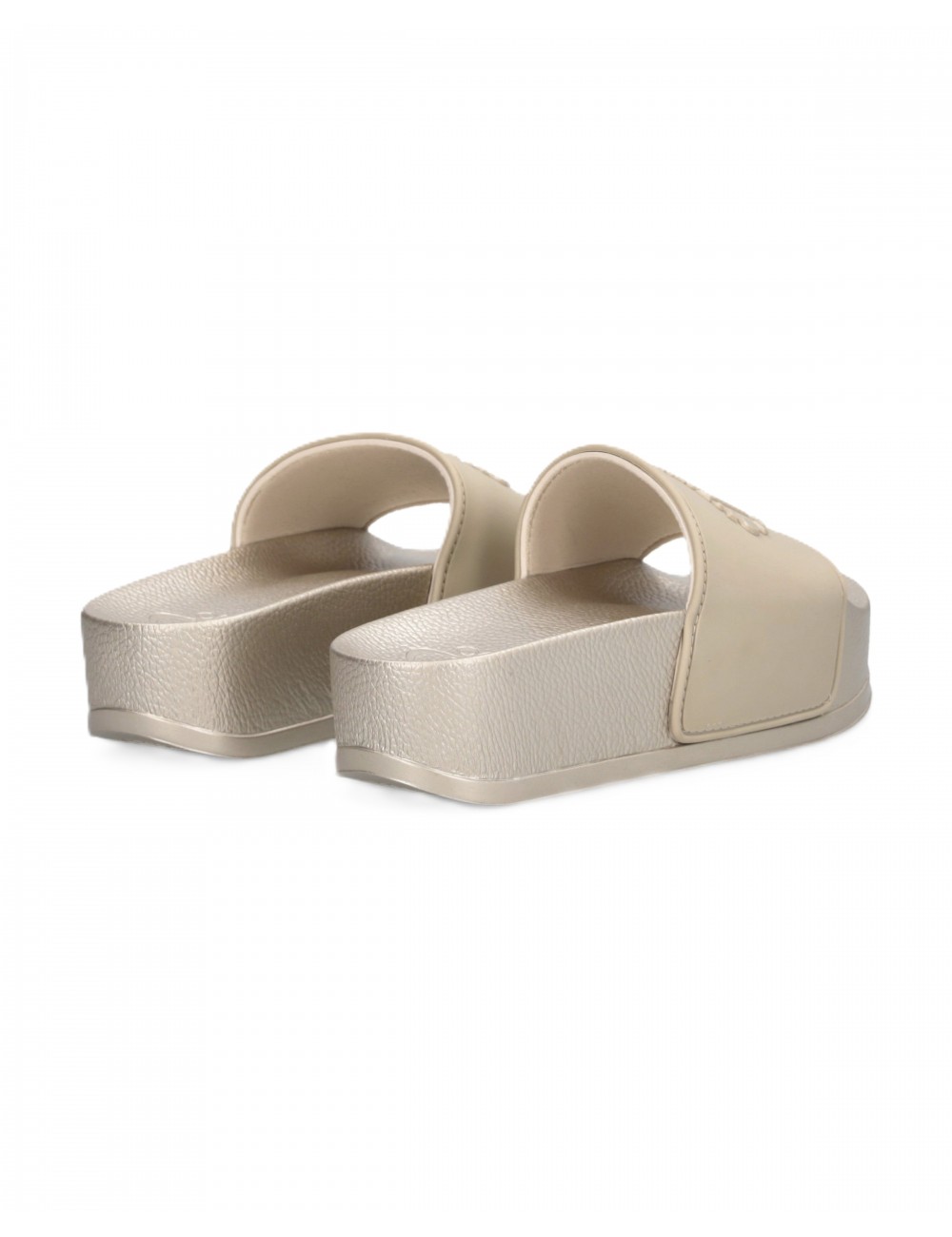 ciabatte liu jo DONNA LIGHT GOLD 04178 - BA6077EX028 vista posteriore