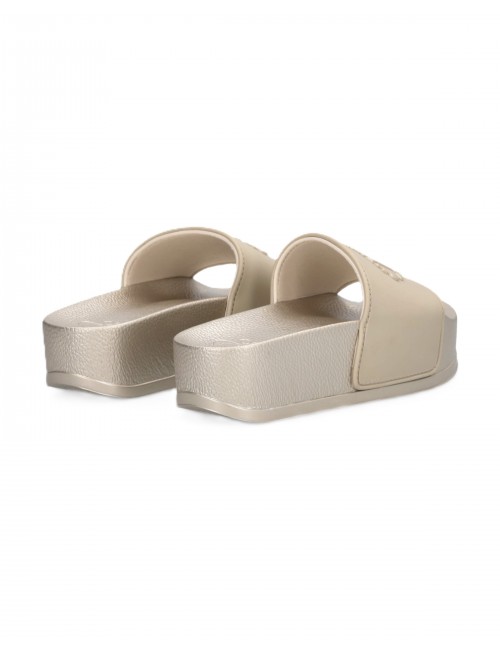 ciabatte liu jo DONNA LIGHT GOLD 04178 - BA6077EX028 vista posteriore