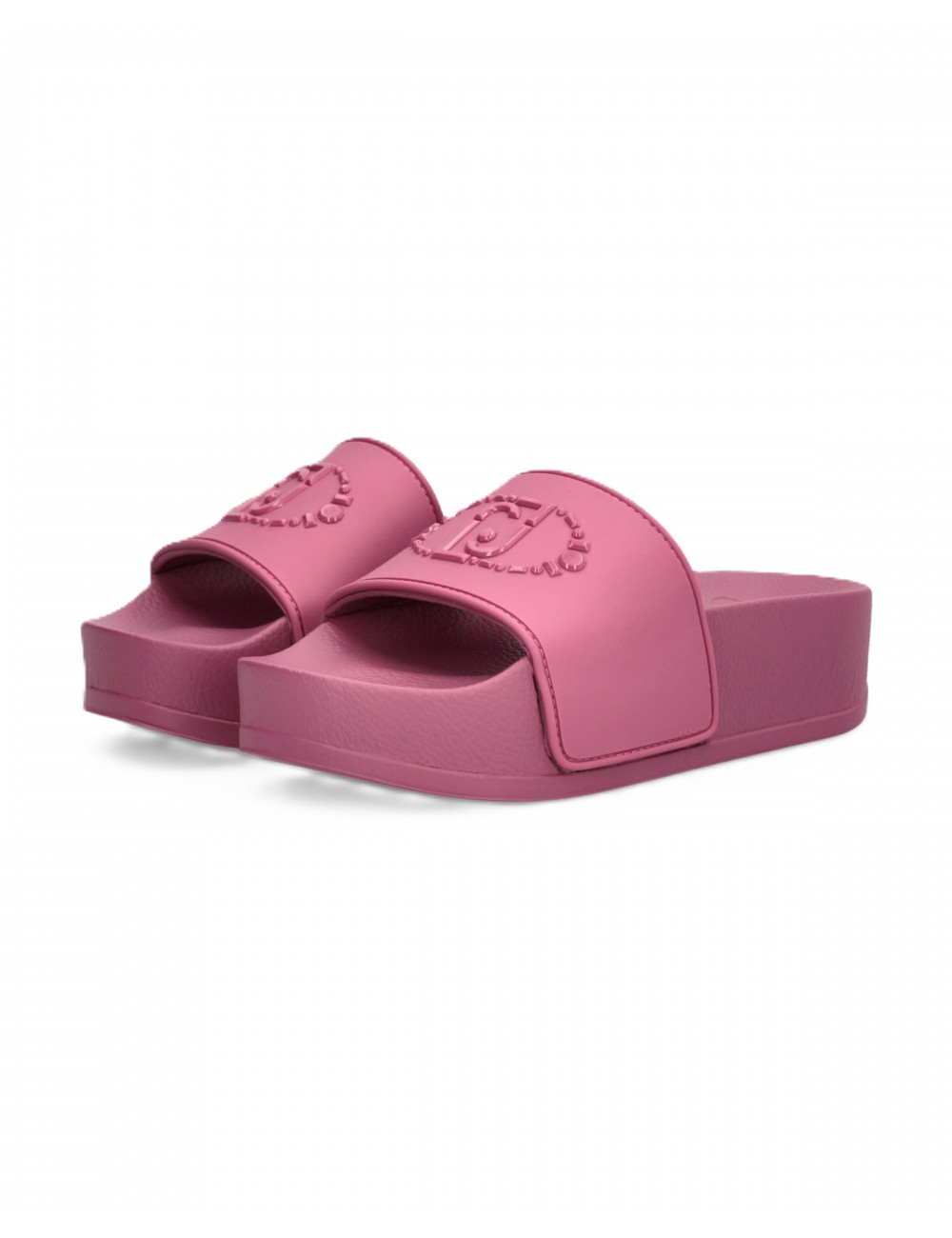 ciabatte liu jo DONNA FUCSIA BOUGANVILLE S3953 - BA6077EX028 vista laterale