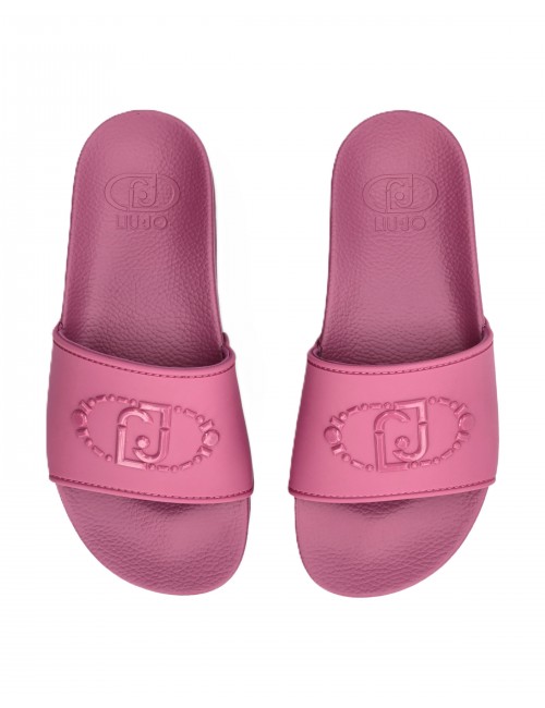 ciabatte liu jo DONNA FUCSIA BOUGANVILLE S3953 - BA6077EX028 vista superiore