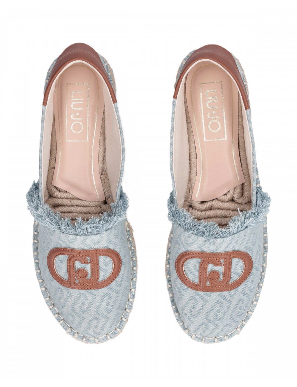 espadrillas liu jo DONNA LIGHT BLUE S1106 - SA6091TX523 vista superiore