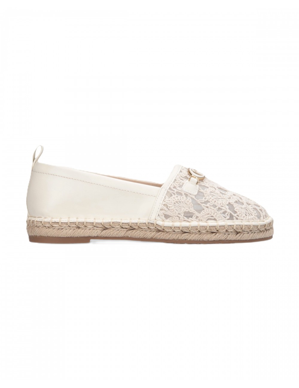 espadrillas liu jo DONNA PANNA NATURAL 00005 - SA6097EX349 vista laterale