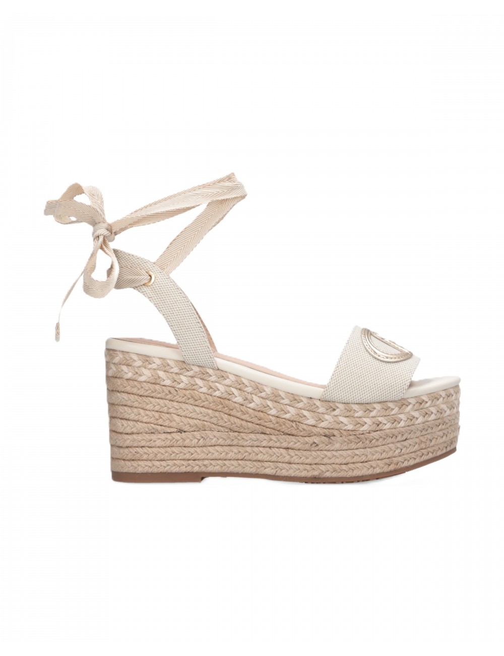 sandali liu jo DONNA BEIGE NATURAL 00005 - SA6085TX536 vista laterale