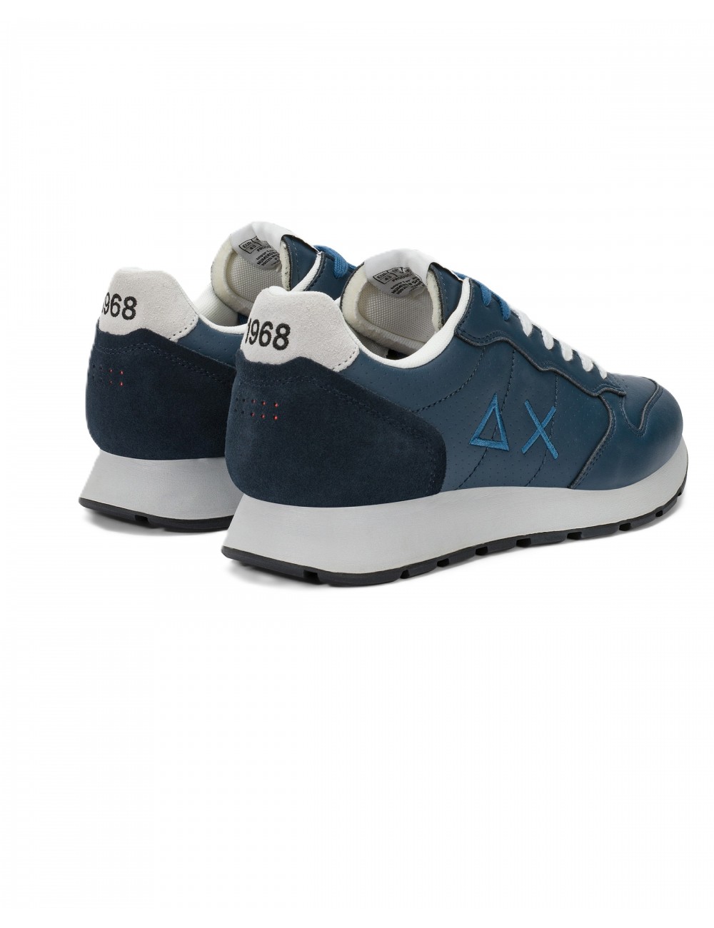 scarpe sun68 UOMO 07 NAVY BLUE - Z36105 TOM CLASSIC vista posteriore