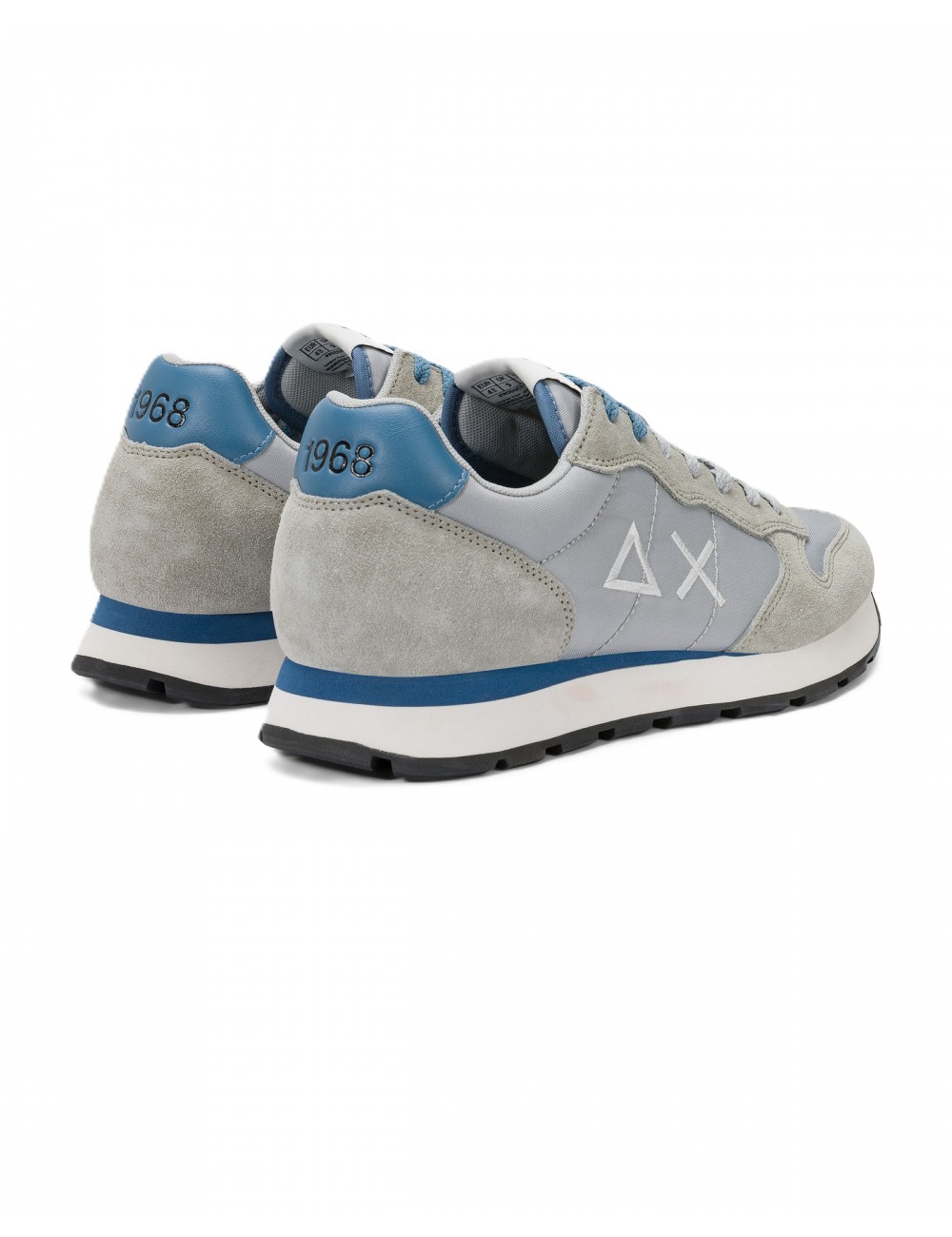 scarpe sun68 UOMO 06 GRIGIO CHIARO - Z36101 TOM SOLID vista posteriore
