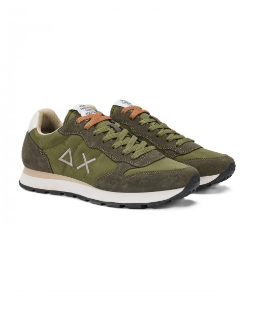 scarpe sun68 UOMO 19 MILITARE - Z36101 TOM SOLID vista frontale