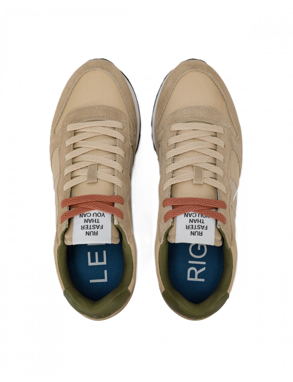 scarpe sun68 UOMO 16 BEIGE - Z36101 TOM SOLID vista superiore