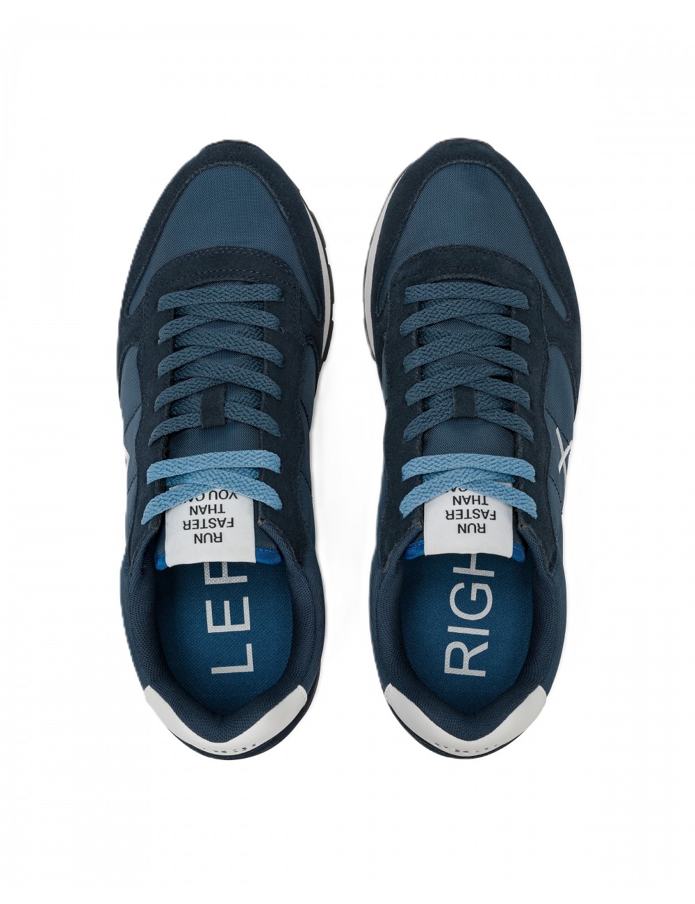 scarpe sun68 UOMO 07 NAVY BLUE - Z36101 TOM SOLID vista superiore