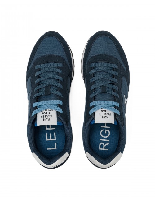 scarpe sun68 UOMO 07 NAVY BLUE - Z36101 TOM SOLID vista superiore