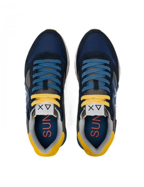 scarpe sun68 UOMO 0799 NAVY BLUE/INCHIOSTRO - Z36116 JAKI 2.0 BICOLOR vista superiore
