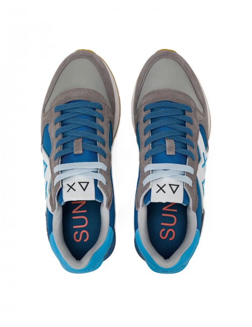 scarpe sun68 UOMO 0658 GRIGIO CHIARO/ROYAL - Z36116 JAKI 2.0 BICOLOR vista superiore