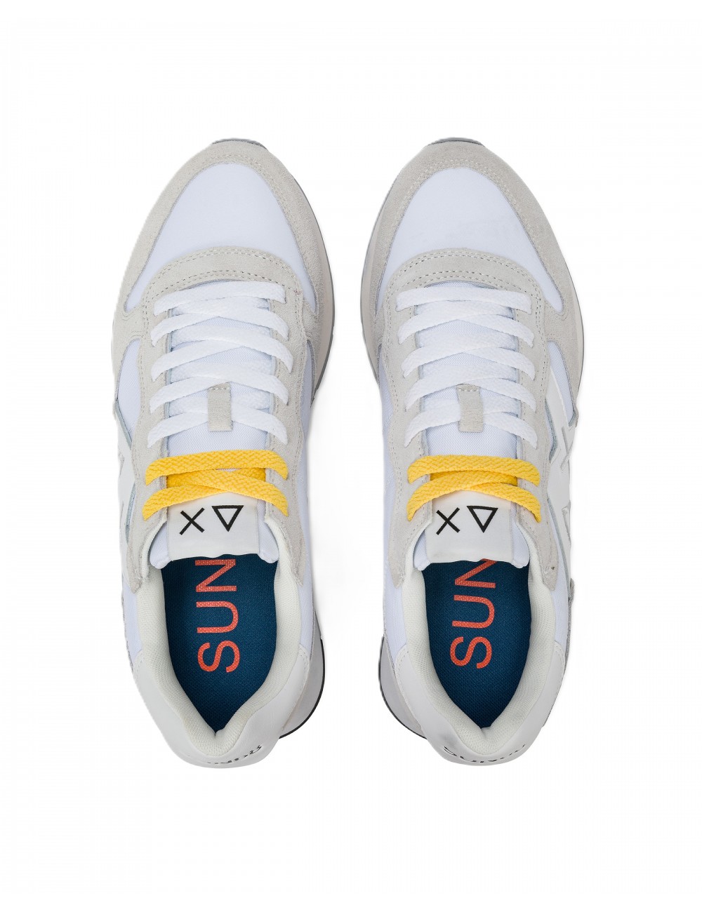 scarpe sun68 UOMO 0101 BIANCO/BIANCO - Z36116 JAKI 2.0 BICOLOR vista superiore