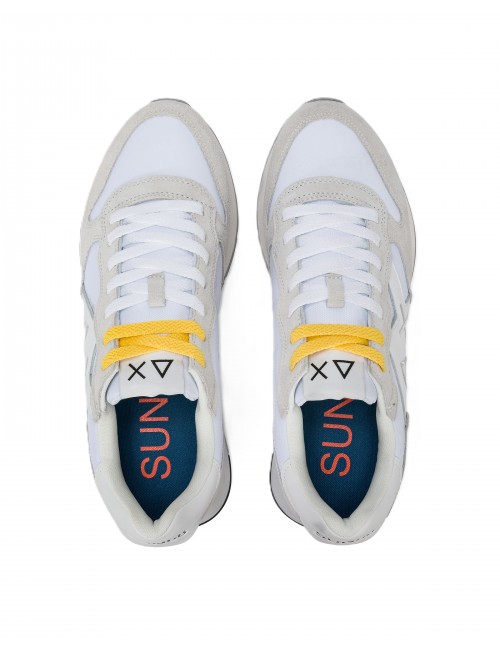 scarpe sun68 UOMO 0101 BIANCO/BIANCO - Z36116 JAKI 2.0 BICOLOR vista superiore