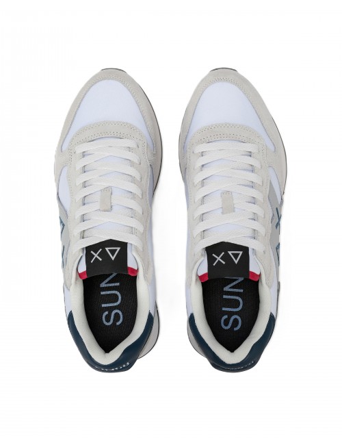 scarpe sun68 UOMO 01 BIANCHE - Z36115 JAKI 2.0 SOLID vista superiore