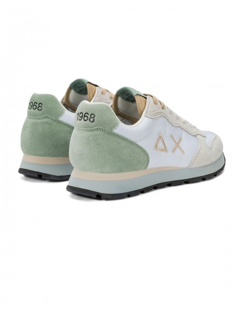 scarpe sun68 UOMO 01 BIANCHE - Z36106 TOM MULTICOLOR vista posteriore