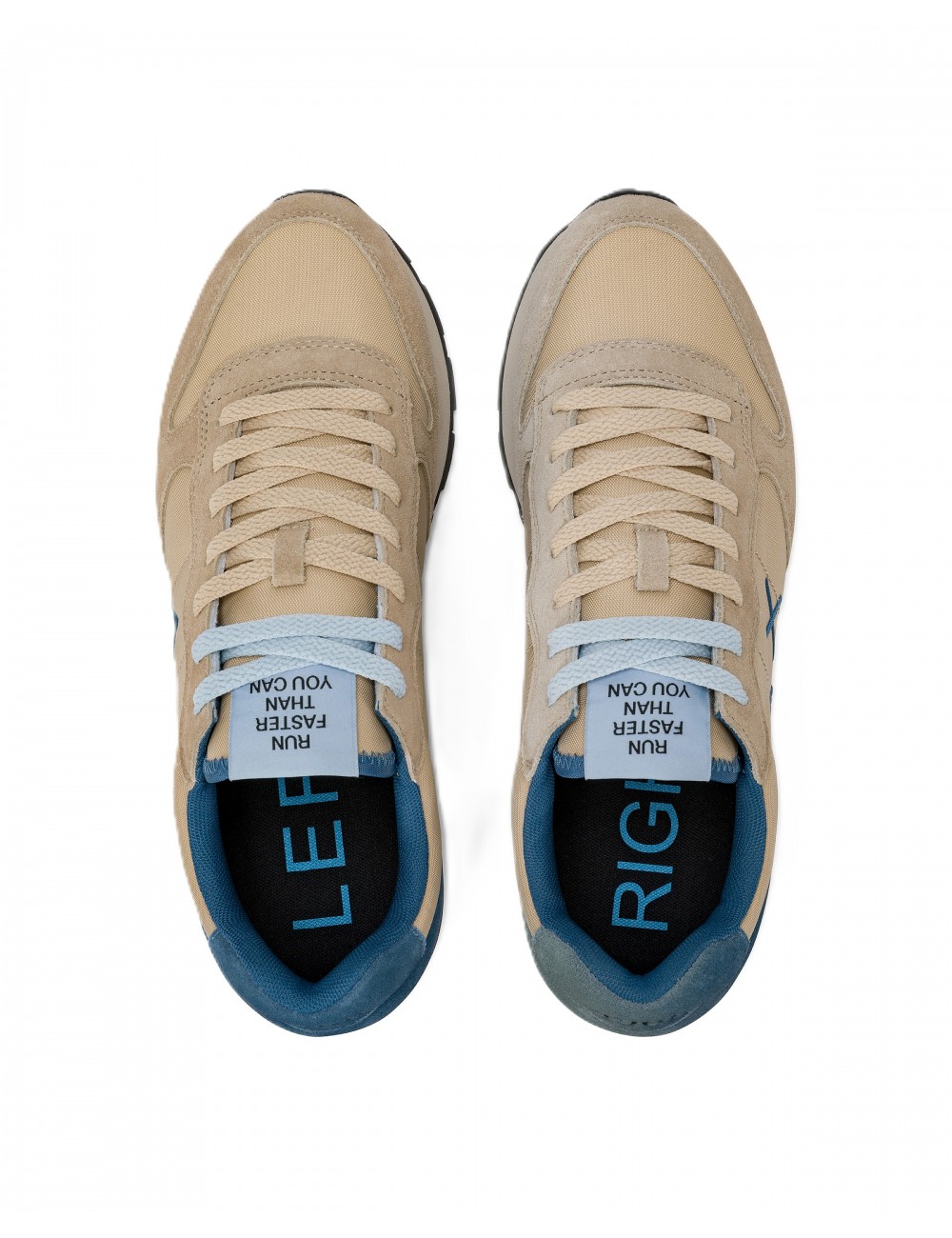 scarpe sun68 UOMO 16 BEIGE - Z36106 TOM MULTICOLOR vista superiore