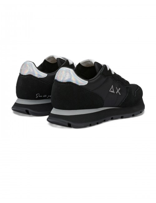 scarpe sun68 DONNA 1144 NERO/ARGENTO - Z36202 ALLY GOLD SILVER vista posteriore