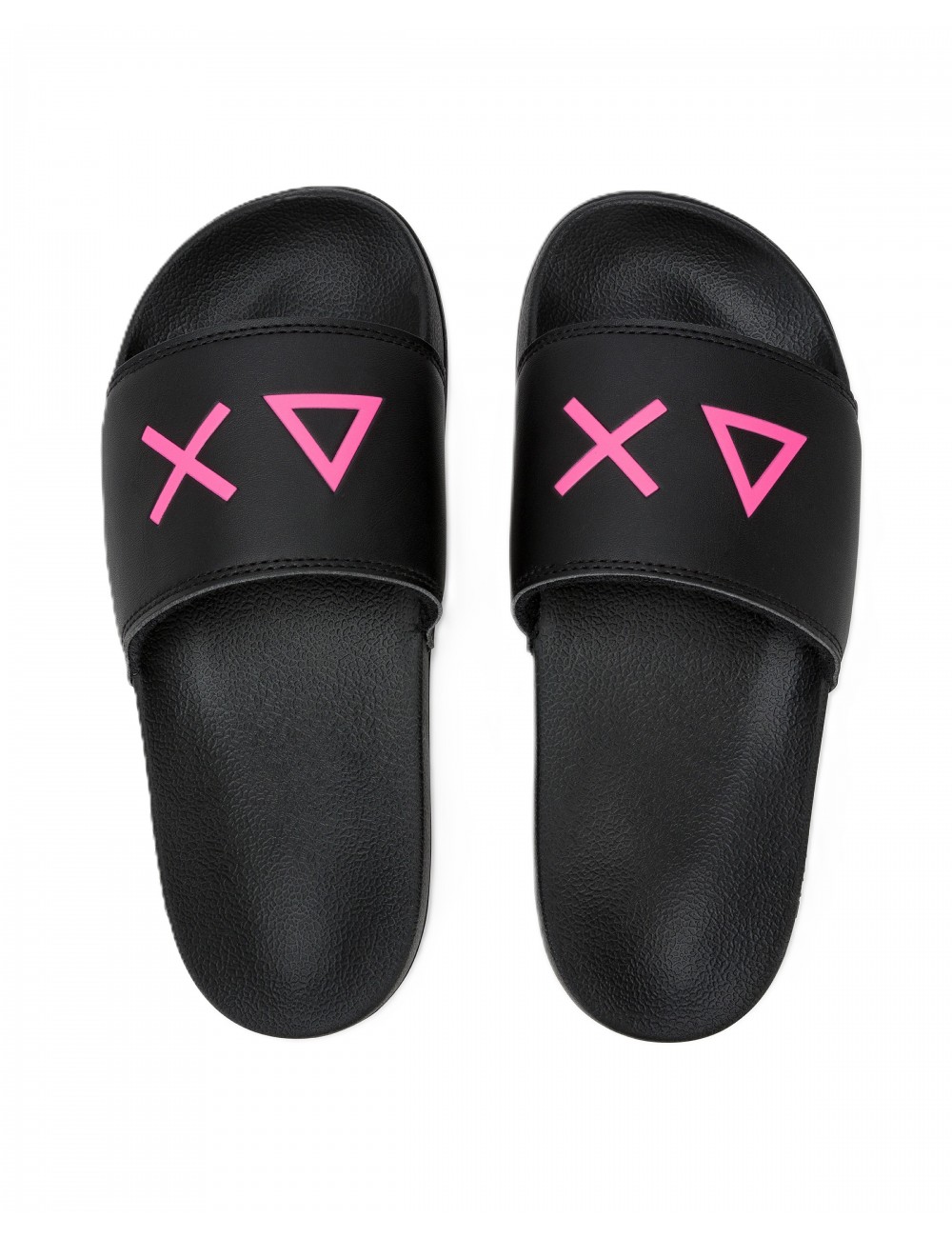 ciabatte sun68 DONNA 11 NERE - X36210 vista frontale