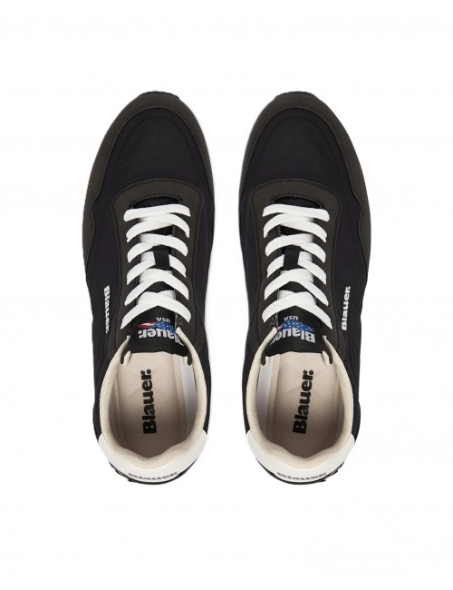 scarpe blauer UOMO BLACK/WHITE - S6FALCON01/NYS vista superiore