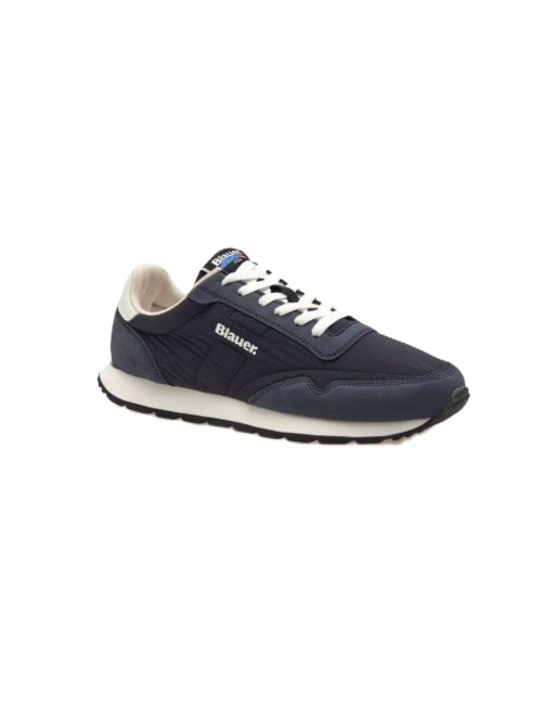 scarpe blauer UOMO NAVY/WHITE - S6FALCON01/NYS vista laterale 2