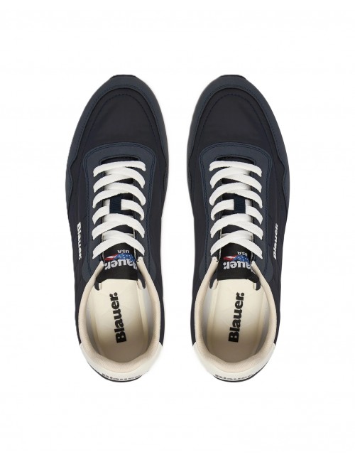 scarpe blauer UOMO NAVY/WHITE - S6FALCON01/NYS vista superiore