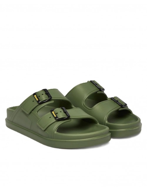 ciabatte blauer UOMO MILITARY GREEN - S6HOLLEY02/EVA vista frontale