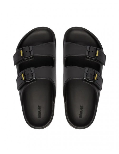 ciabatte blauer UOMO BLACK - S6HOLLEY02/EVA vista superiore