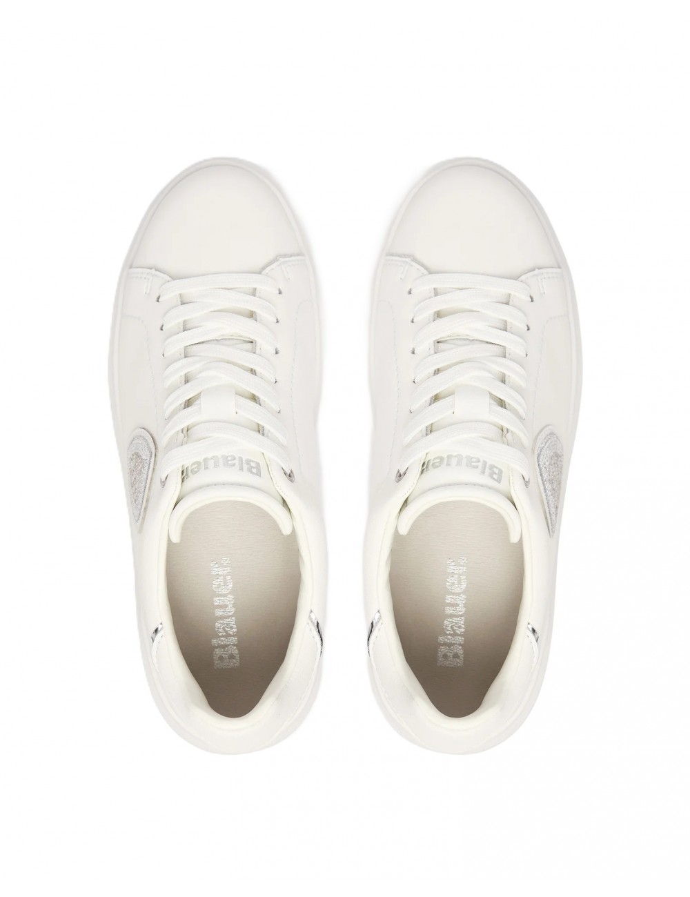 scarpe blauer DONNA WHITE - S6VENUS01/LEA vista superiore