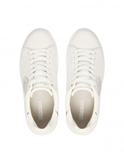scarpe blauer DONNA WHITE - S6VENUS01/LEA vista superiore