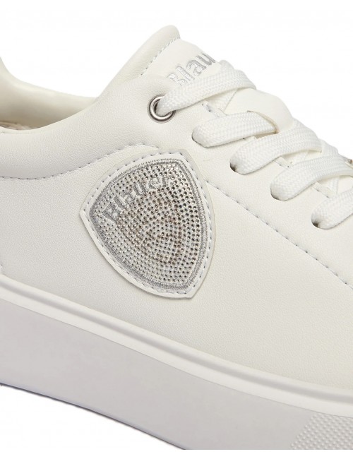 scarpe blauer DONNA WHITE - S6VENUS01/LEA vista dettaglio