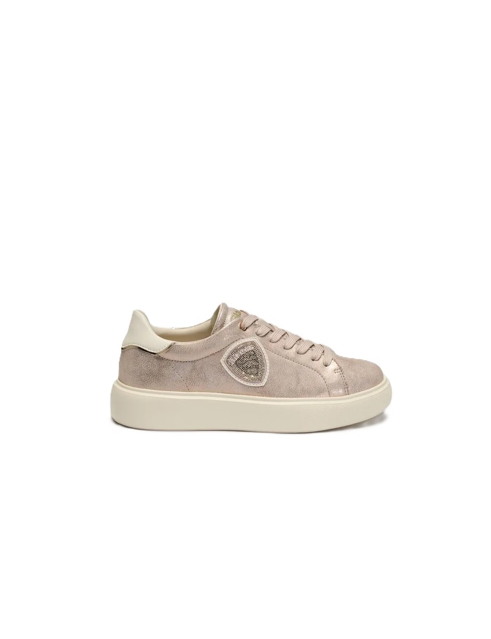 scarpe blauer DONNA ROSA NUDE - S6VENUS01/DUS vista laterale