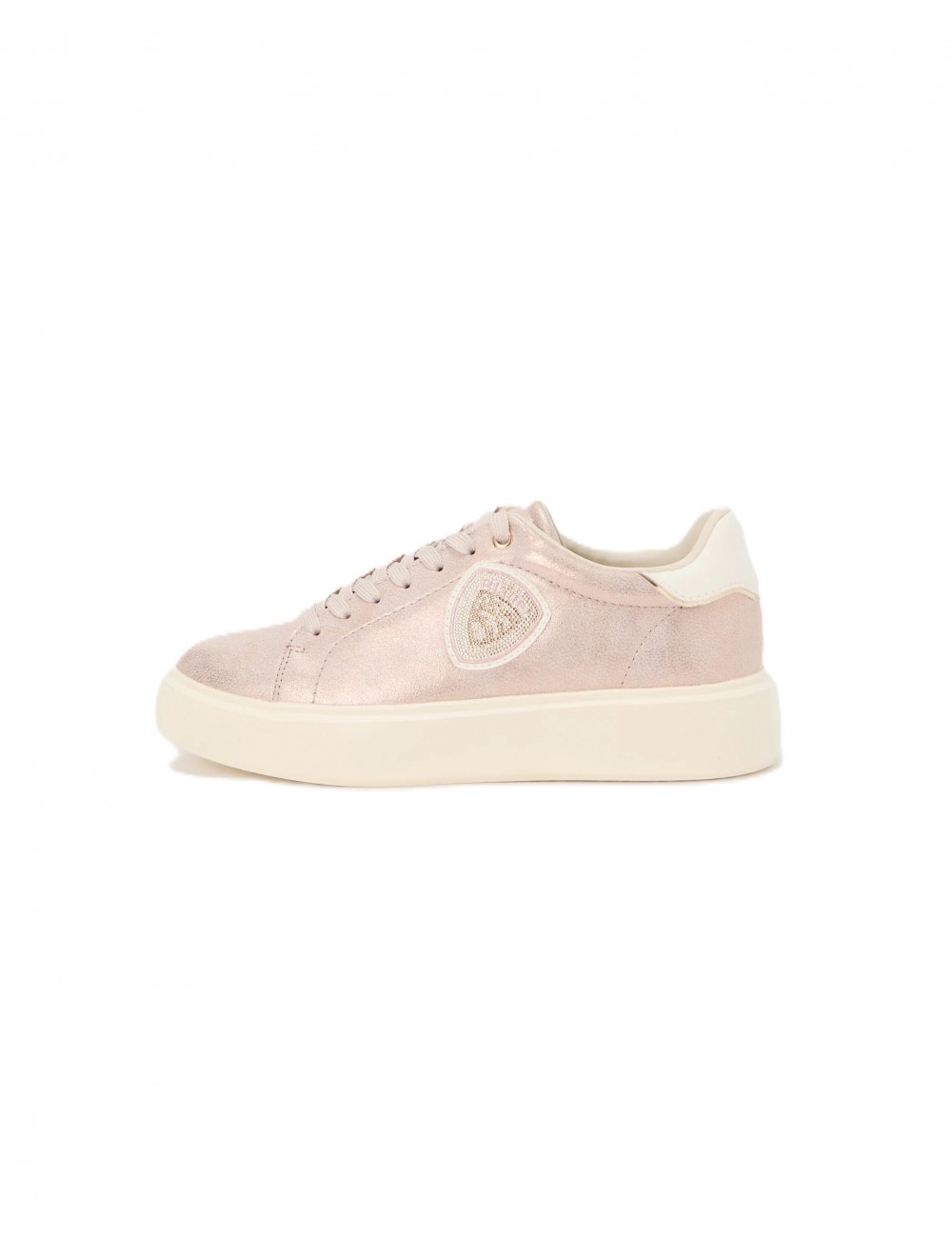 scarpe blauer DONNA ROSA NUDE - S6VENUS01/DUS vista laterale 2