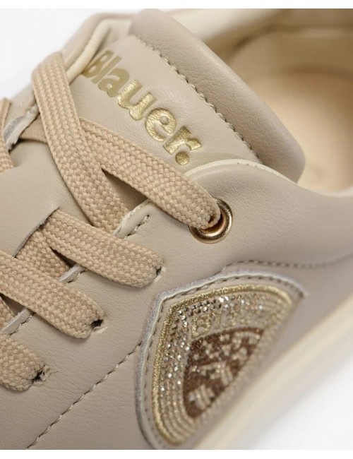 scarpe blauer DONNA TORTORA TAUPE - S6VENUS01/LEA vista dettaglio 2